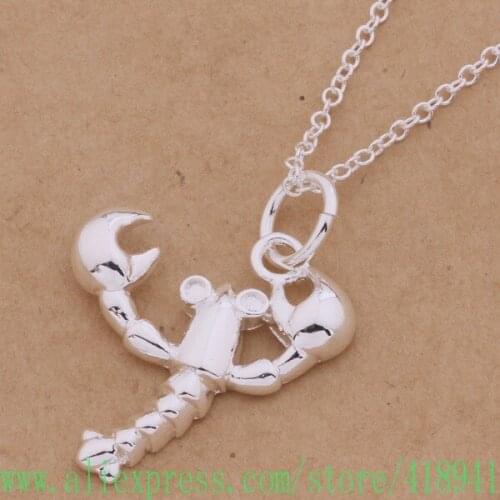 Silver Plated Necklace Silver Plated fashion jewelry pendant /blbakcia aruajjba AN369