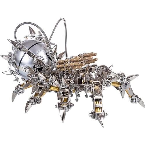 DIY Assemble Model Kit 3D Stainless Steel Mechanical Model Bluetooth Audio Gear Model - Tarantulas kids Christmas Gift
