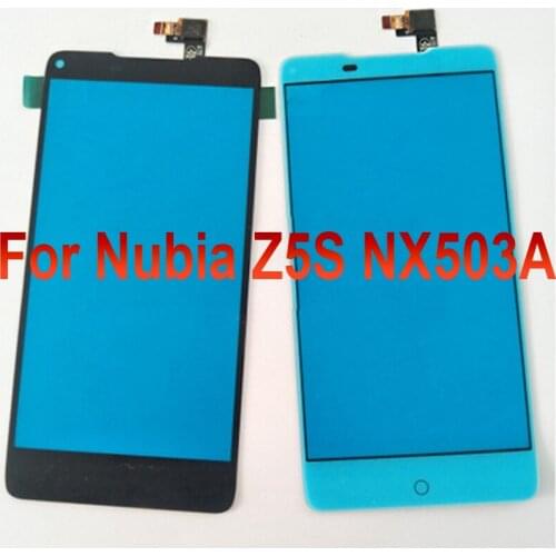 For Nubia Z5S NX503J Touch Panel Screen Digitizer Glass Sensor Touchscreen Touch Panel With Flex Cable Replacement For Nubia Z5S