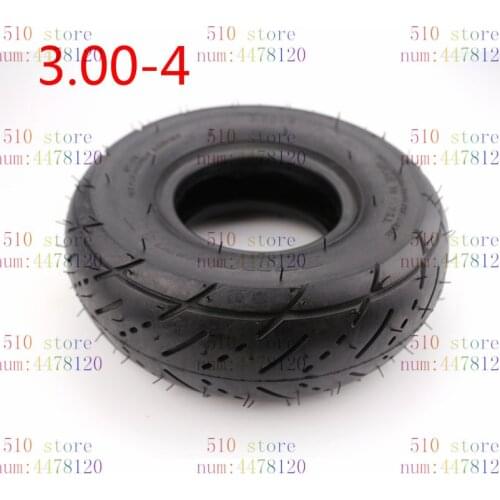 3.00-4 ( 260x85'' 300-4 10''x3'' ) Tyres Inner Tube for Gas Scooter Bike WheelChair Motorcycle 10''Electric Scooter Wheel Tires