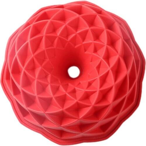 9inch Large Flower Silicone Cake Mold Fondant Cake Decoration Mould Cake Pan DIY Cake Tools