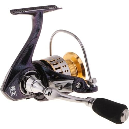 Spinning Fishing Reel 7+1BB Metal Spool Folding Arm Left Right Hand 5.2:1 Long Casting Reel Freshwater Saltwater