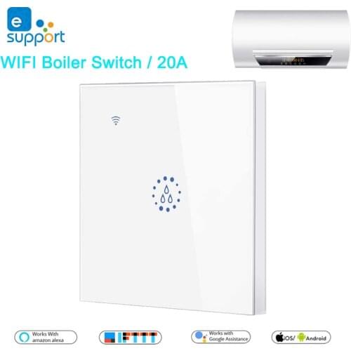 EWeLink Wifi Boiler Smart Switch Water Heater Switches Voice Remote Control Touch Panel Timer Outdoor work alexa google home
