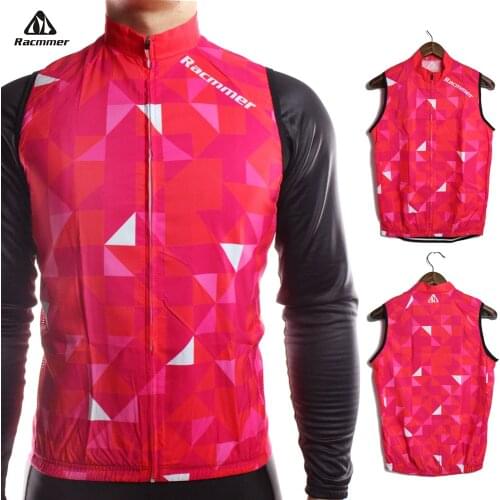 Racmmer 2020 Windstopper Windproof Sleeveless Cycling Jersey Mtb Clothing Bike Wear Kit Clothes Roupa Ropa De Ciclismo #WX-04