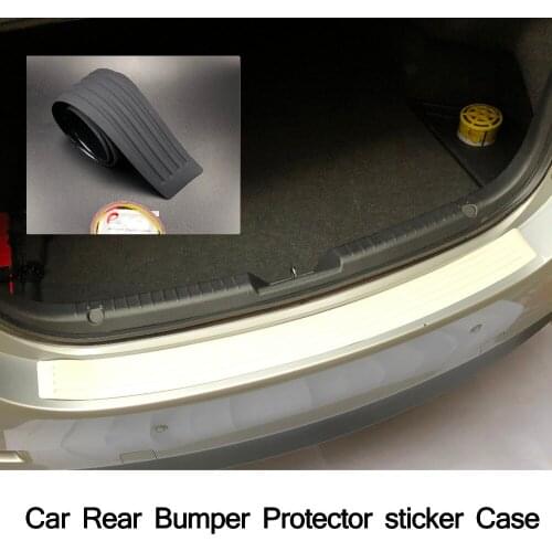 Car Rear Bumper Protector sticker Case For Ford Focus Fusion Escort Kuga Ecosport Fiesta Falcon Mondeo Taurus EVEREST