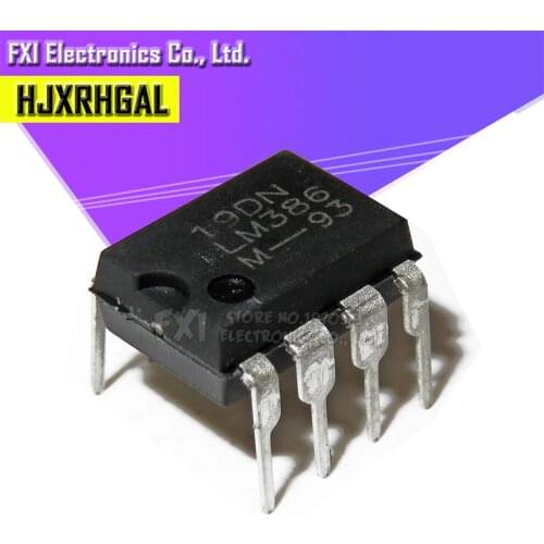 10PCS LM386N DIP8 LM386 DIP LM386N-1 LM386-1 Operational amplifier New original