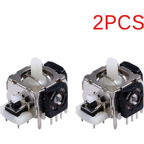 2Pcs 3D Analog Joystick For XBOX 360 Controller Game Joystick Replacement Wireless Controller Analog Sensor Axis Accessories