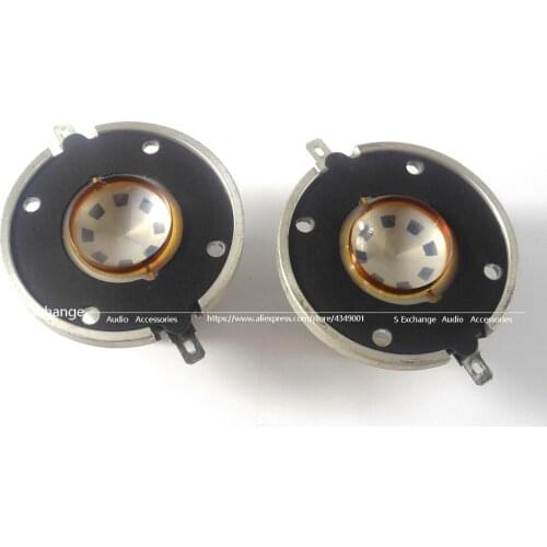 2PCS Diaphragm Speaker Treble Voice Coil For JBL 2414H,2414H-1, 2414H-C Flat Edge Replacement Diaphragm