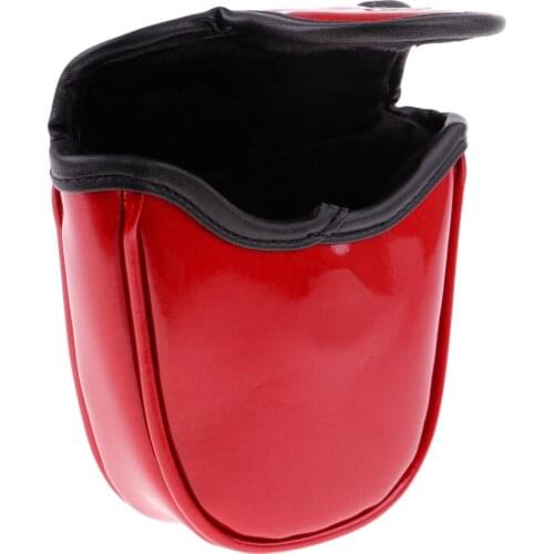 Skull Golf Mallet Putter Head Cover Protector Bag & Magnetic Closure