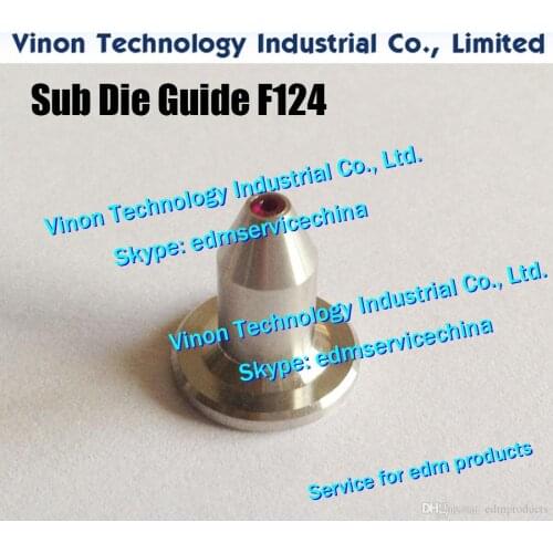 F124 edm Sub Die Guide Ruby Ø1.0mm A290-8110-Y774 Lower for Fanuc A,B,C,iA,iB,iC,iD A2908110Y774, A290.8110.Y774, 1.0mm Lower