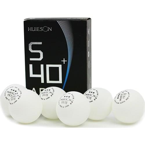 NEW Arrival 3 Star S40+ New Material ABS Table Tennis Ball Table Tennis Ball / Ping Pong Ball 6pcs