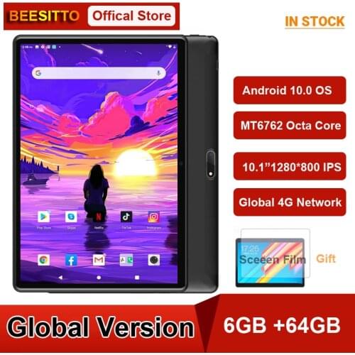 Fast CPU Tablet PC 10 inch Dual SIM 4G LTE Phablet WiFi 6GB RAM 32GB ROM Android 9.0 Tablets Octa-Core 5MP IPS 1280*800+Gifts