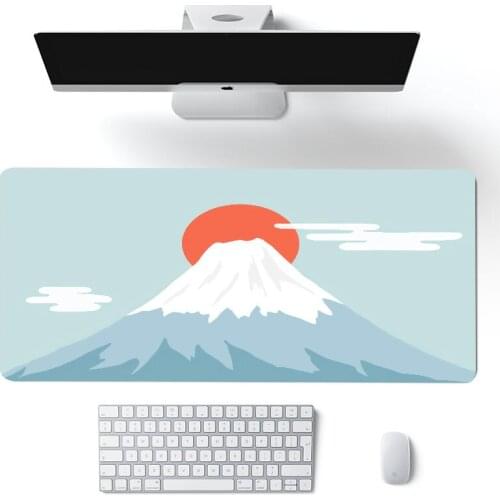 Flower Pad Large Gaming Mouse Pad Floral Mousepad Gamer 900x400mm Rubber Keyboard mouse pad desk Mat Table Decoration Carpet mat