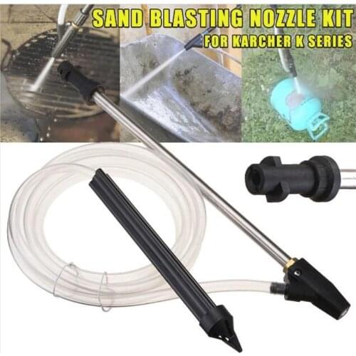 Portable Sand Blaster Wet Blasting Washer Sandblasting Kit For K Series High Pressure Washers Blasting Pressure Gun Dropship