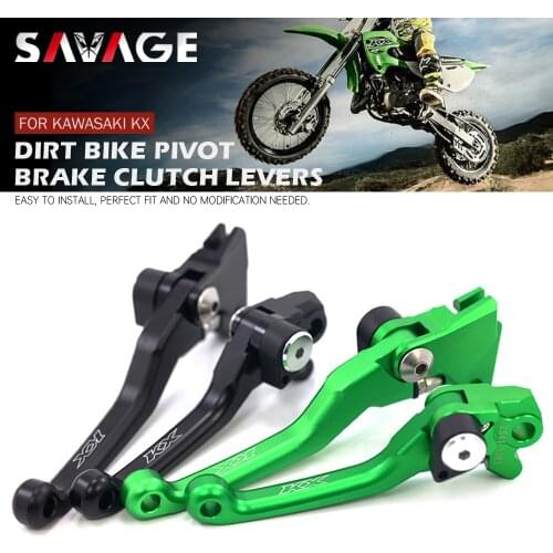 Motorbike Brake Clutch Pivot Levers For Kawasaki KX65 KX85 KX100 KX125 KX250 KX250F KX450F Dirt Bike KX 65 85 125 250 250F 450F