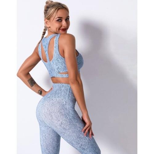 Sexy Cropped Print Little Breathable Yoga Sports Bra Running Fitness Tops Sports Yoga Push Up Bra Women Crop Top Sports Bra Top