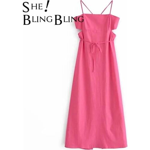 SheBlingBling Pink Summer Dresses