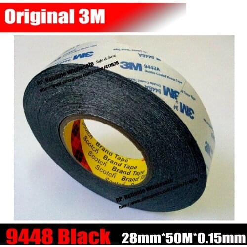 28mm * 50 meters) 3M Double Sided Sticky Tape for Mobile Phone LCD /Touch Pannel /Display /Screen Repair Housing/Logo Adhesive