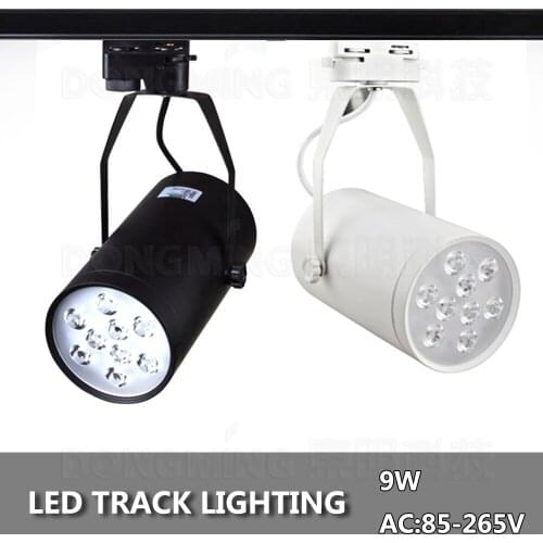 9w 12w 15w 18W LED track Light / Light rail / Stand Lamp / Commercial Lighting / LED Track Spotlight