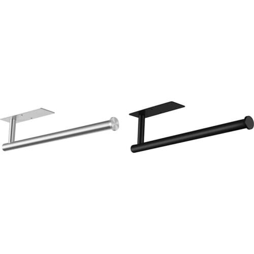 304 Stainless Steel Paper Towel Holder No Punching Kitchen Paper Towel Holder Storage Holder Dishcloth Holder