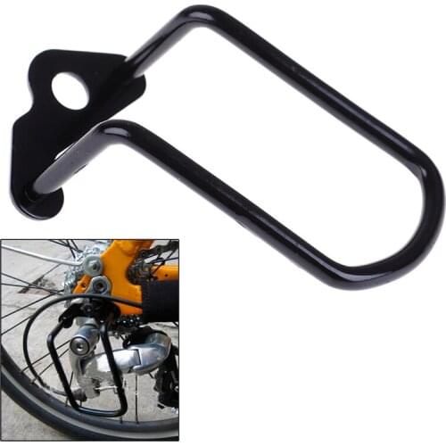 Hot Sale Bicycle Chain Gear Protector Back Rear Derailleur Guard Cycling Mountain Road Bike MTB Gear Steel Iron Protect Rack