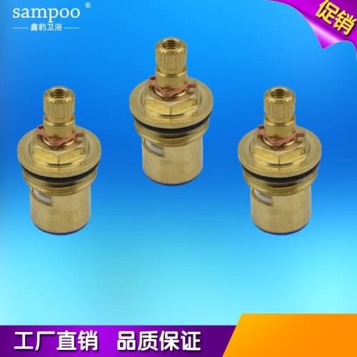 Copper faucet ceramic small spool hot and cold water ceramic spool sanitary ware wholesale factory outlet