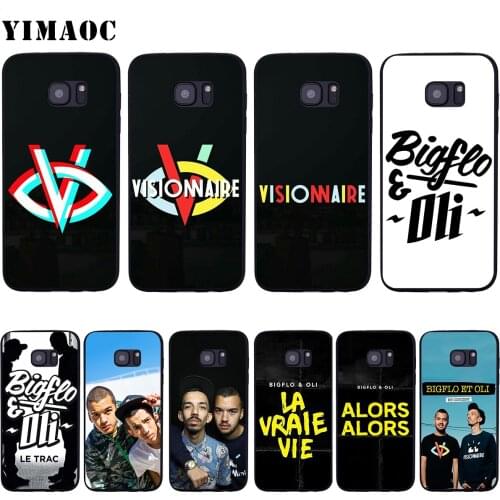 YIMAOC Bigflo & Oli Soft Silicone Case for Samsung Galaxy S6 S7 Edge S8 S9 Plus A3 A5 A6 Note 8 9