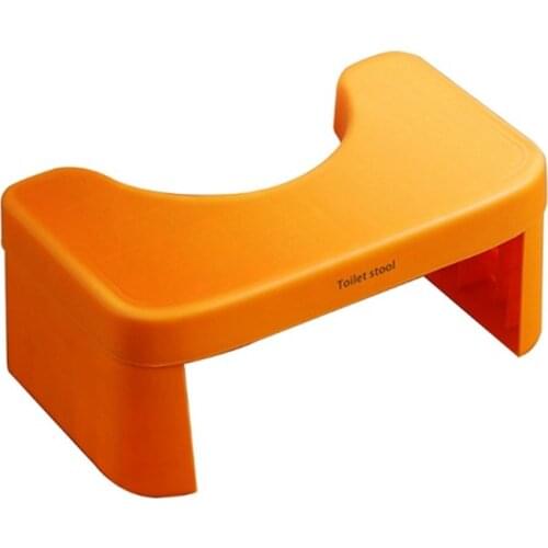 Folding Portable Toilet Stool Step Stool Bathroom Furniture Auxiliary Safety Stool Child Squatting Pan