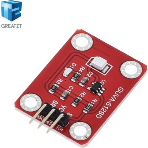 UV Sensor 240-370nm GUVA-S12SD 3528 Solar Ultraviolet Intensity Module DC 3.3-5V For Arduino /Raspberry pi