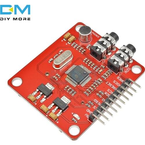 VS1053 MP3 Module With SD Card Slot VS1053B Ogg Real-time Recording for Arduino Stereo Output and Mic Port 5V AMS1117 DIY KIT