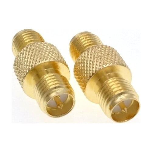 10pcs RP-SMA Female To RP-SMA Female RF Connector Adapter