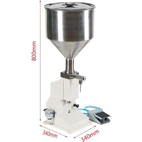 5-50ml manual paste filling machine liquid filling machine cream filling machine jam nail polish filling machine