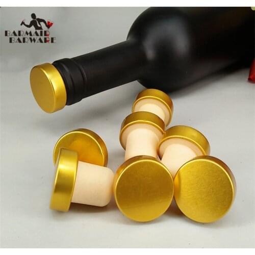 5pcs/lot T-shape Wine Stopper Silicone Plug Cork Bottle Stopper Red Wine Cork Bottle Plug Bar Tool Sealing Cap Corks For Beer