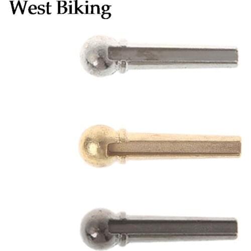 6Pcs Brass Guitar Bridge Pins End Pin for Folk Acoustic Guitar Parts Accessories