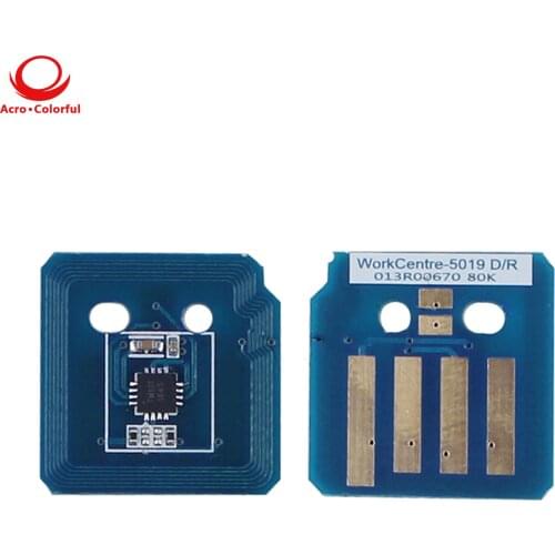 80K 013R00670 Drum chip for Xerox WorkCentre 5019 5021 Laser printer cartridge toner reset