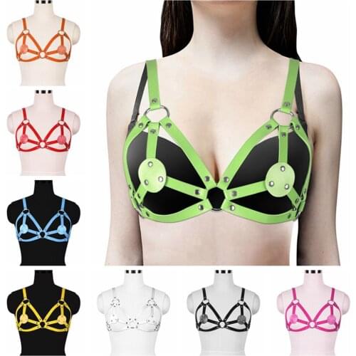 Punk Gothic Clothes Accessories Metal Chain Harness For Women Erotic Lingerie Festival Rave Costume Sword Belt Bdsm Sexy Women