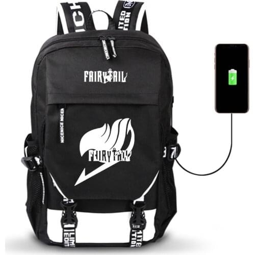 Anime Bag Student Backpack Computer Bag Designer School Bag for Women Kawaii Back To School Japanese Fashion Book Bag