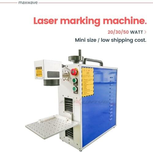 1064nm Fiber Laser Marking Machine Smart 20W/30W/50W Raycus Color Marking Machine For Metal Plastic