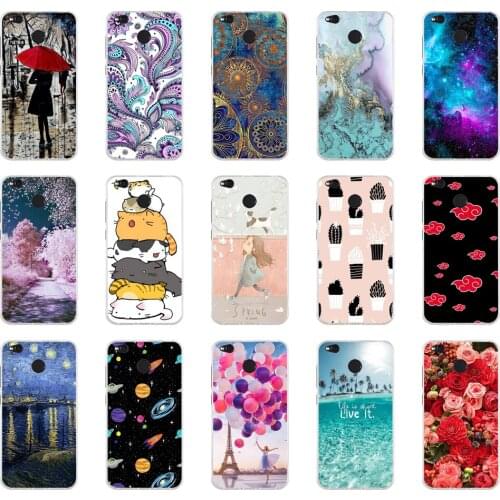 Case For Xiaomi Redmi 4X Cover Cute Bags Soft Silicone TPU Cover For Xiaomi Redmi 4X Case For Redmi 4X Phone Cases 4