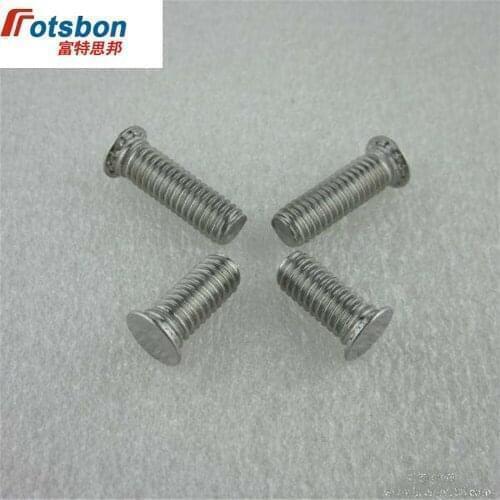 FHS-M6-30 Round Head Studs Self-clinching Blind Rivet Protruding Stud Clinch PC Screw Platen Screws Sheet Metal Vis PEM Standard