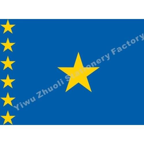 Democratic Republic Of The Congo (1997-2003) Flag 144X96cm (3x5FT) 120g 100D Polyester High Quality Free Shipping