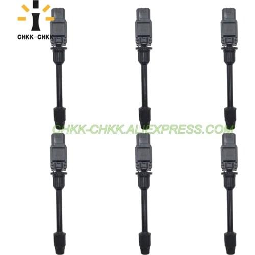 6PCS CHKK-CHKK 22448-2Y000 MCP-2840 Ignition Coil For Nissan Cefiro J31 Maxima A32 A33 I30 3.0L 22448-2Y000 224482Y000