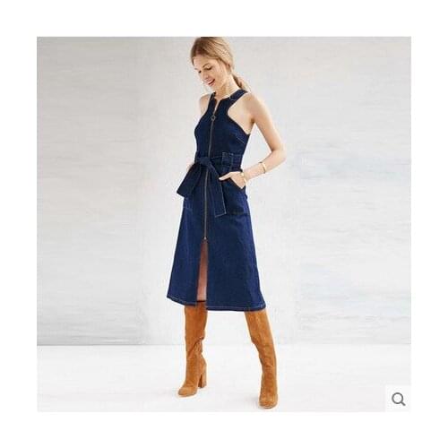 Lihuaque Fashion Denim Dresses