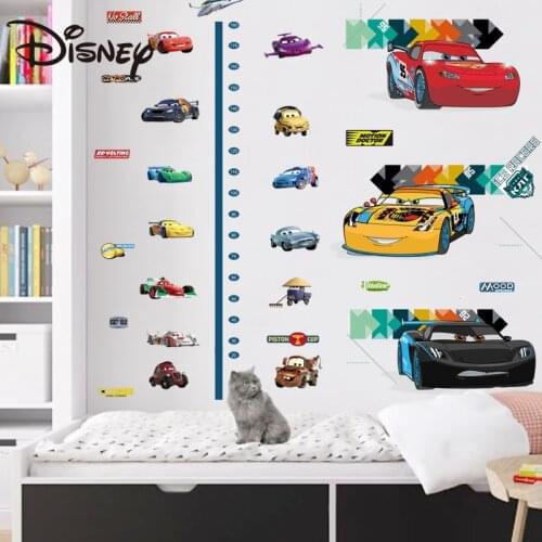 Disney cartoon wallpaper height wall stickers childrens room bedroom decoration wall stickers removable height stickers