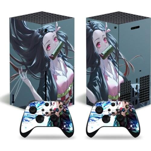 Kill Style Skin Sticker Decal Cover for Xbox Series X Console and 2 Controllers Xbox Series X Skin Sticker Viny 1