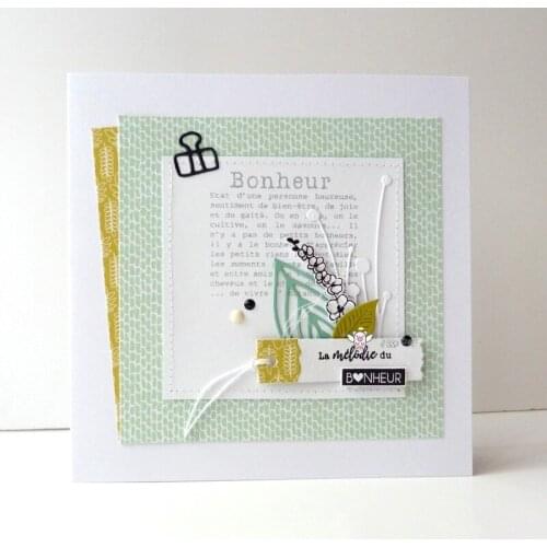 Mmao Crafts Metal Steel Cutting Dies New Book clip button Stencil For DIY Scrapbooking Paper/photo Cards Embossing Dies