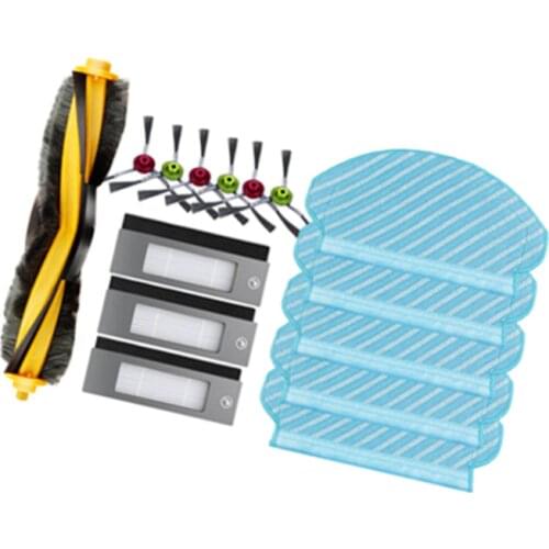 Robot Vacuum Cleaner HEPA Filter Side Brush Mop Cloth Wheel for Ecovacs Deebot OZMO 950 Robotic Vacuum Cleaner Parts Accessories