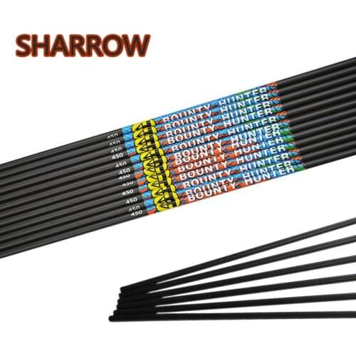 6/12pcs 32" Archery Pure Carbon Arrows Shaft SP450 ID3.2 Arrow Shaft Arrow DIY Tools For Outdoor Training Shooting Accessories