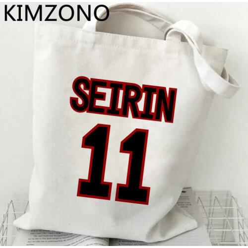 Kuroko No Basket shopping bag handbag shopper shopping cotton bag string reciclaje fabric tote cabas