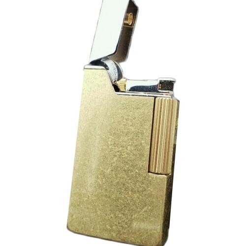 Zorro Metal Lifting rod Side-slip grinding wheel fluid oil lighter Retro kerosene cigarette lighter